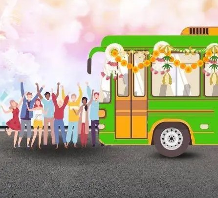 Buses for Wedding Guest