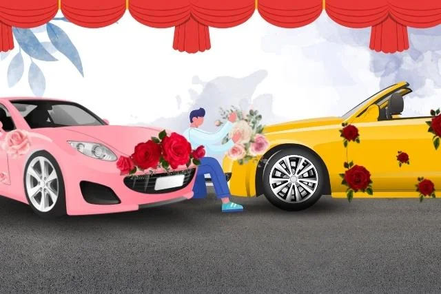 Wedding Car Decoration